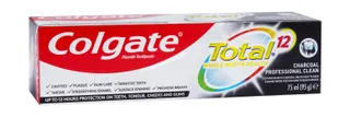 Colgate Total Fluoride Toothpaste with Charcoal for Sensitive Teeth, 75ml