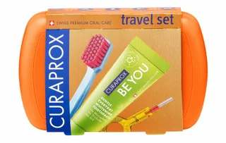 Curaprox Orange Oral Travel Kit, 1 Pack