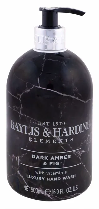 Baylis & Harding Luxury Hand Wash Dark Amber & Fig Scent with Vitamin E, 500ml