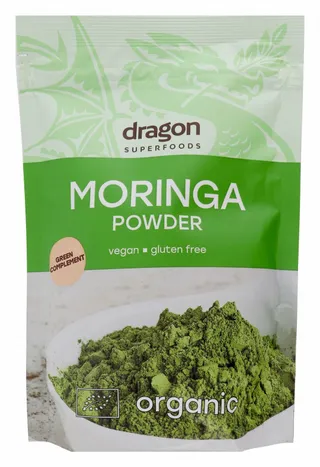 Dragon Superfoods Organic Moringa Powder, 200g