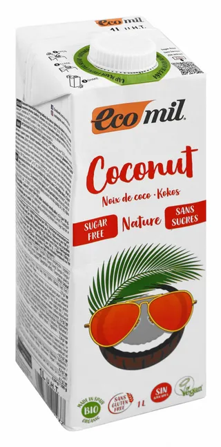 Ecomil Coconut Milk Sugar Free 1 L