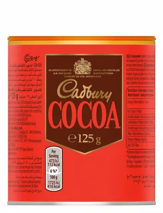 كادبوري بودرة كاكاو، 125جم