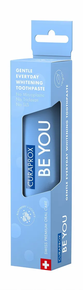 Curaprox Be You Everyday Whitening Toothpaste Blackberry & Licorice Flavor, 60ml