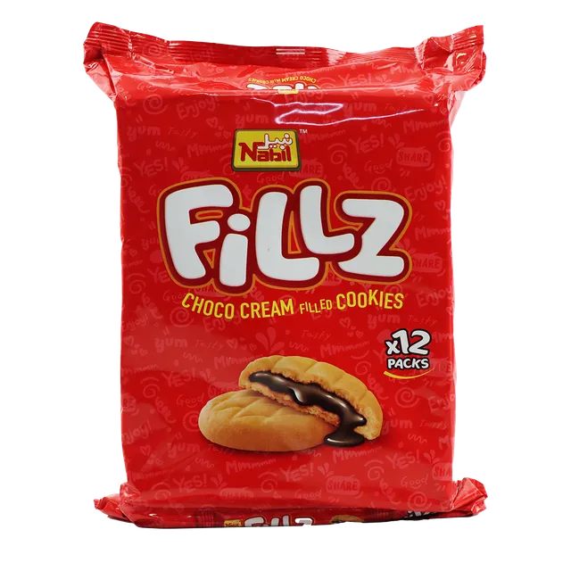 Nabil Fillz Choco Cream Cookies