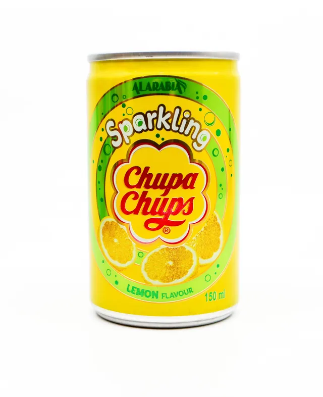 Chupa Chups Lemon Sparkling Drink, 150ml