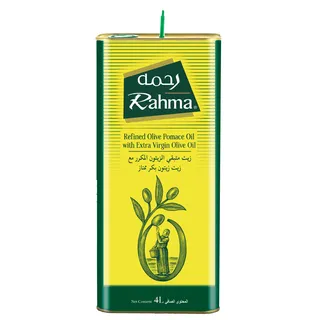 Rahma Refined Olive Pomace Oil with Extra Virgin Olive Oil 4 Litres