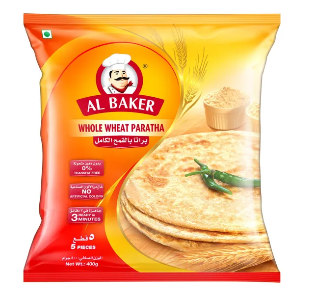 البيكر براثا قمح كامل عادي مجمد, 400g
