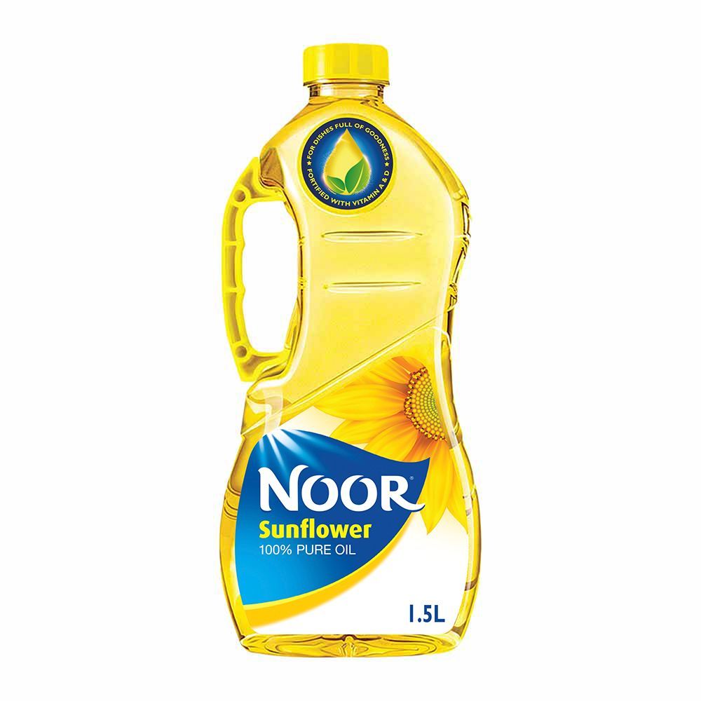 Noor 100% Pure Sunflower Oil, 1.5L