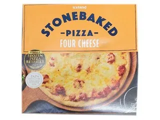 Iceland Stonebaked Four Cheese Pizza, 349g