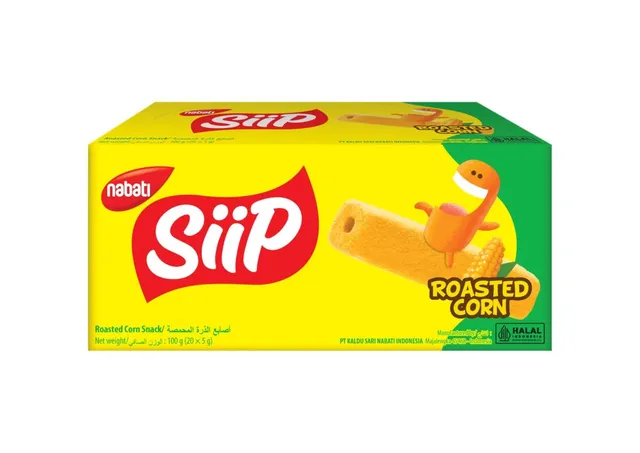 نباتي سيب ذرة محمصة سناك, 80g