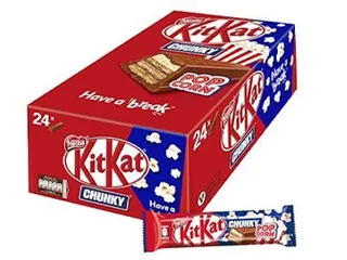 Kit Kat Chocolate Chunky Popcorn 24X40.5G