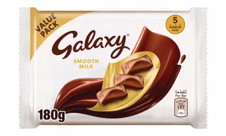Galaxy Smooth Milk Chocolate, 5x36g
