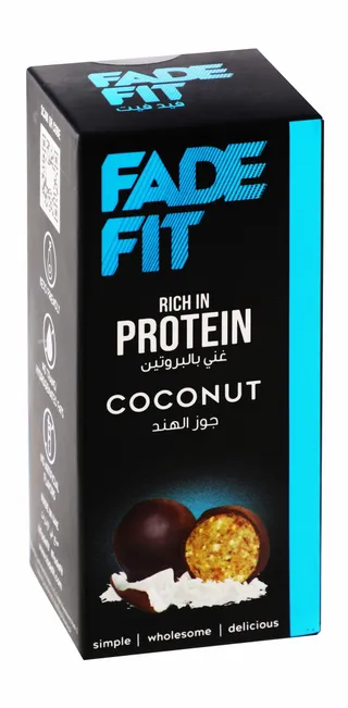 Fade Fit Coconut Protein Balls (2 Pieces), 30g