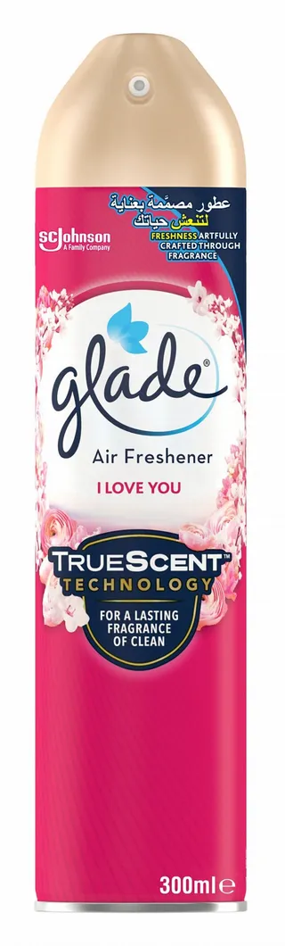 Glade Aerosol I Love You Air Freshener Spray, 300ml