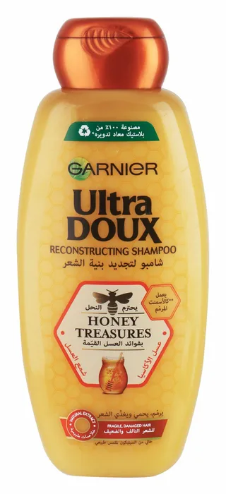 Garnier Ultra Doux Reconstructing Shampoo with Honey Treasures for Fragile & Damaged Hair