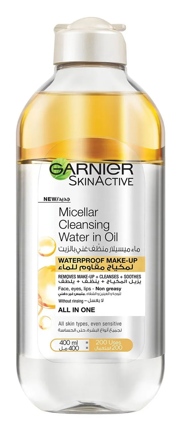 Garnier Skin Active All in 1 Waterproof Micellar Water in Oil 400ml