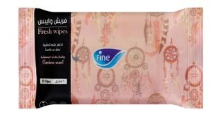 Fine Fresh Wipes Gardenia Scent, 20 wipes