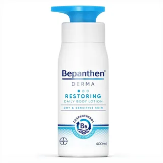 Bepanthen Derma Repairing & Restoring Body Lotion with Dexpanthenol for Dry & Sensitive Skin, 400ml