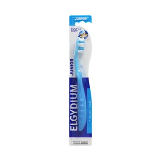 Elgydium Junior Red & Pink Soft Toothbrush for Kids (7-12 Years), 1 Piece