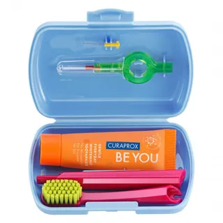 Curaprox Blue Oral Travel Kit, 1 Pack
