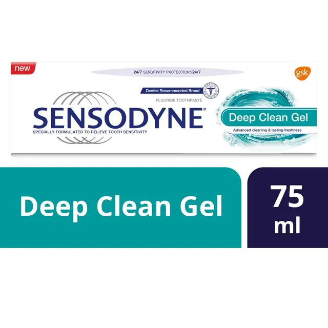 Sensodyne Deep Clean Gel Toothpaste 75 ml