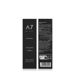 A7 Black Patchouli Hand Cream, 30ml