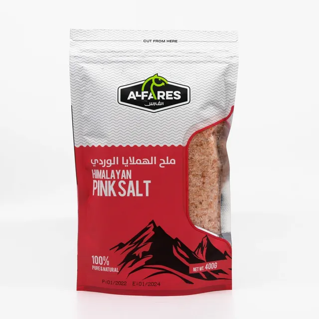 الفارس ملح الهيمالايا الوردي 400 جم