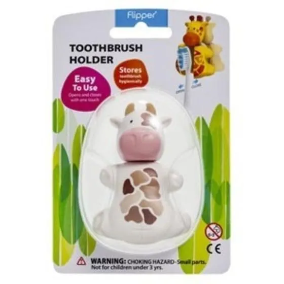 Flipper Toothbrush Holder Cow