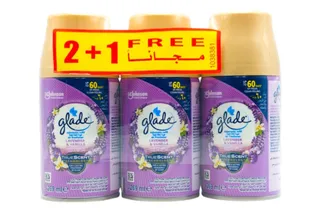 Glade Automatic Spray Refill Lavender & Vanilla, 3x269ml