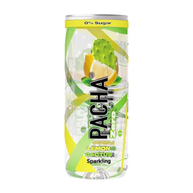 Pacha Zero Lemon - Cactus, 250ml