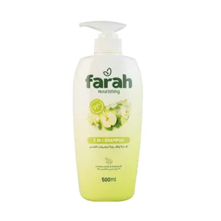Farah Nourishing 2-in-1 Shampoo, 500ml