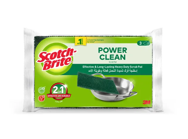 Scotch-Brite Heavy Duty Pad x 3 pcs