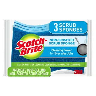 Scotch-Brite Non-Scratch Scrub Sponge 3 Pcs