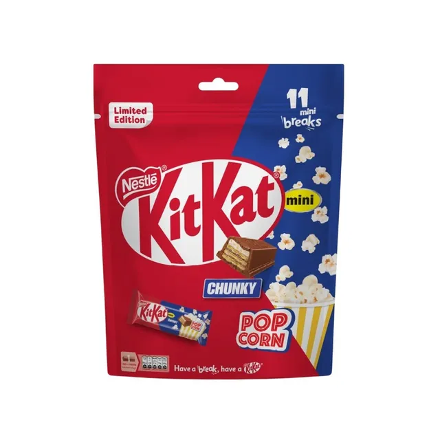 KitKat Chunky Mini Popcorn Chocolate, 182.6g