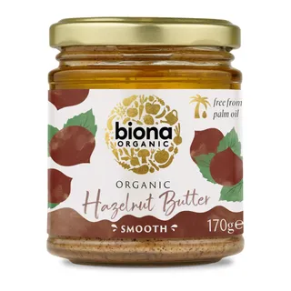 Biona Hazelnut Butter Organic, 170g
