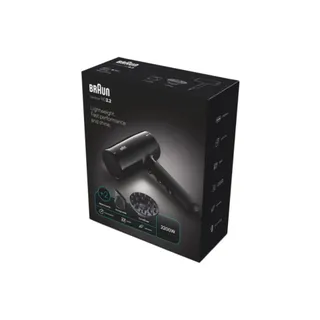Braun Ionic Hair Dryer HD225SDE - Black