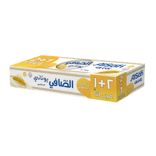 الصافي يوغورت يوناني بنكهة ليمون، 3x150g