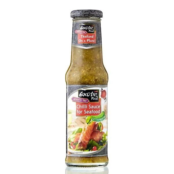 Exotic Food Green Chili Sauce for Seafood, 250ml