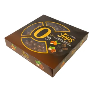 توبس شوغر فري ألمند أند هازلنات دراجي، 400g
