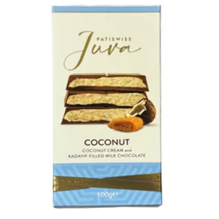 Patiswiss Juva Coconut Milk Chocolate, 100g