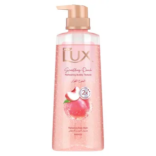 Lux Sparkling Peach Refreshing Body Wash, 400g