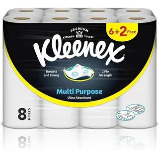 كلينيكس فيفا كيتشن تاول مالتي باك 40 Sheets 6 + 2 Free