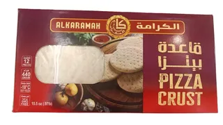 Alkaramah Frozen Pizza Crust Small, 440g