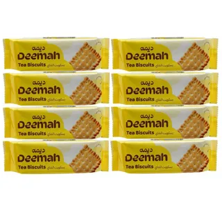 Deemah Tea Biscuits, 8 X 80g