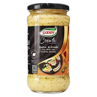 Goody Pesto Alfredo Pasta Sauce, 411g