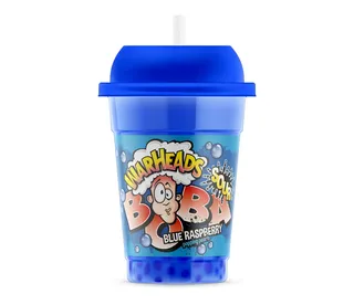 Warheads Boba Sour Blue Raspberry, 400ml