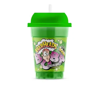 Warheads Boba Sour Green Apple, 400ml