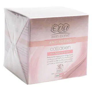 Eva Skin Clinic Anti-Aging Facial Night Cream with Collagen (50+ Years), 50ml