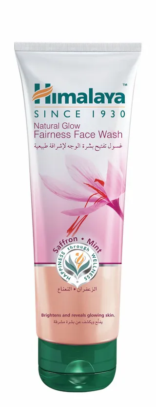 Himalaya Herbals Natural Glow Hypoallergenic Fairness Face Wash with Saffron & Mint, 100ml