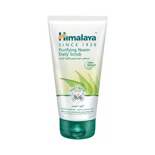 Himalaya Purifying Facial Scrub with Neem & Apricot for Normal to Oily Skin, 150ml